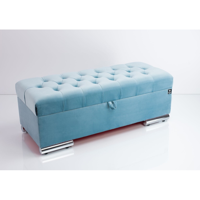 Tufted Storage Bench